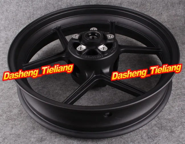 Motorcycle Front  Wheel Rims For Kawasaki NINJA ZX10R ZX-10R 2004 2005 & 2006-2012 ER-6N Matte Black