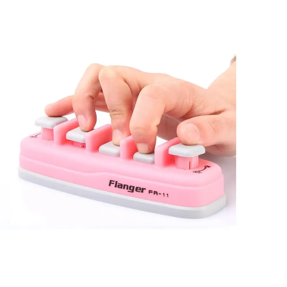 Flanger FA-11 Pro тренажер для фортепиано Руководство по эксплуатации пианино электронная клавиатура ручной тренажер для пальцев Тренажер для тренировки напряжения - Цвет: Pink