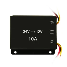 10A 140W одиночный выход 24v dc до 12v dc srep вниз конвертер автомобиля с использованием
