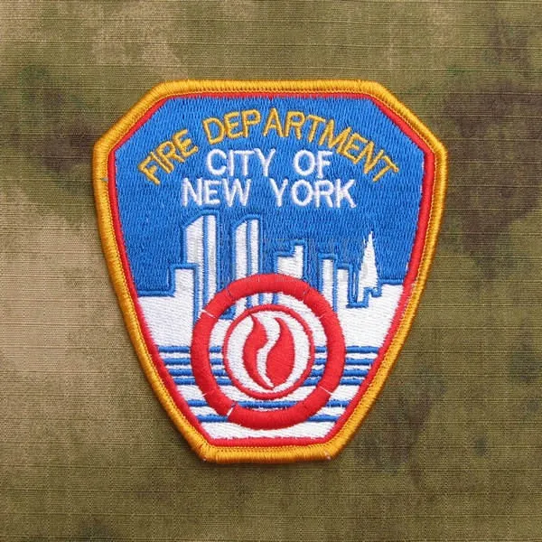 Полный вышитые FDNY пожарной город Нью-Йорк Sealteam 6 Военная Униформа Тактическая Мораль Вышивка патч b3145