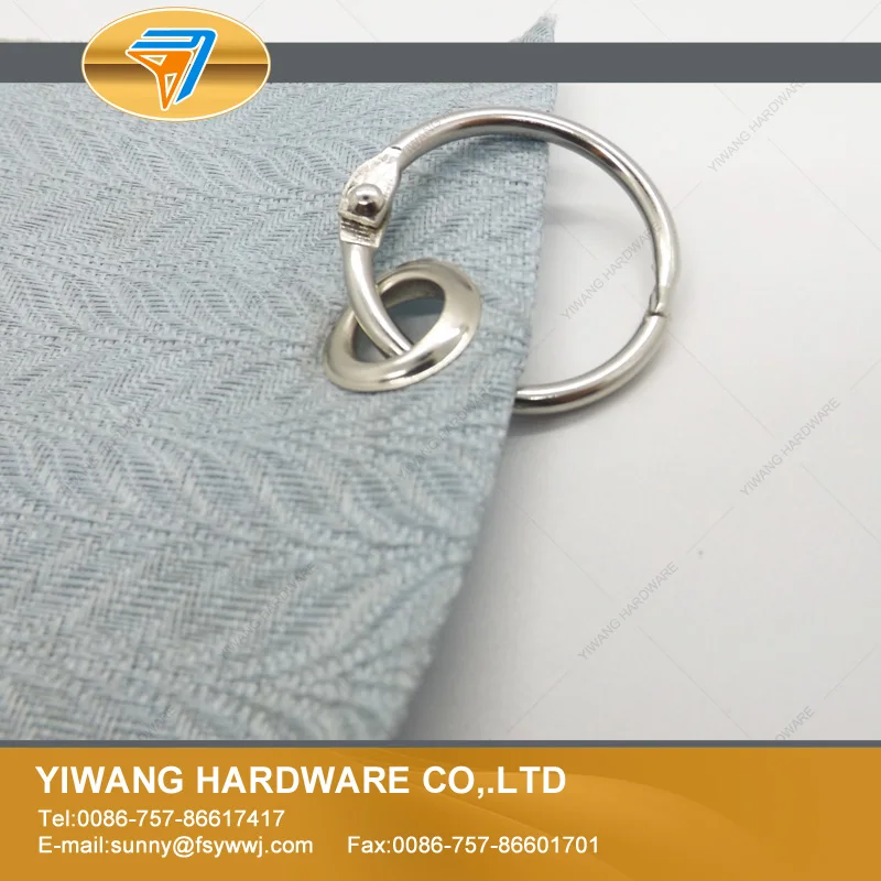Manufacturer direct Aliexpress sales well nickel plating calendar circle binder ring for office collection 10pcs/package O ring