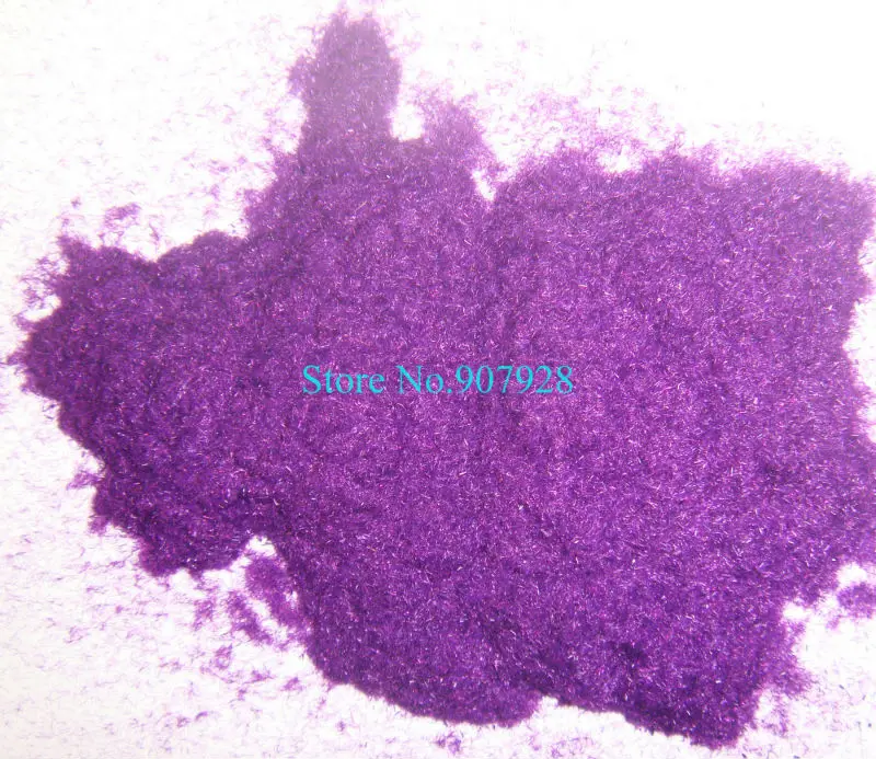 50 г/пакет x 3D Фиолетовый вельвет пудра ворс порошок для ногтей искусство- Оптом