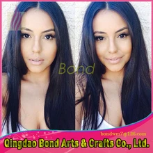 7A Brazilian Natura Straight Full Lace Wig Unprocessed Human Hair Glueless Full Lace Front Wig With Baby Hair For Black Women
