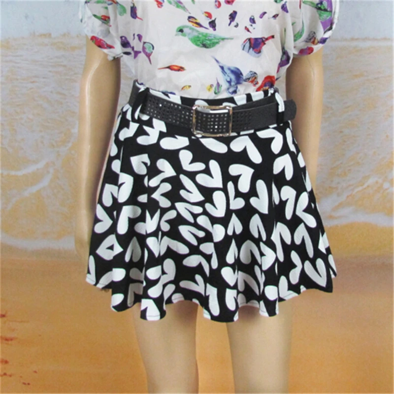 

2019 New high waist ball skirts Harajuku Denim Skirts solid a-line sailor skirt Plus Size Japanese school uniform JI006