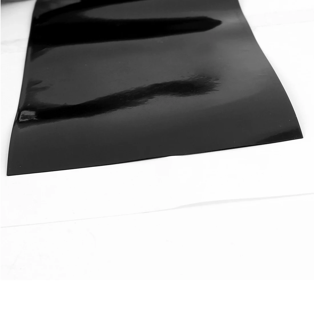 F x1 54mmx1m Black Uxcell Горячая 1 м/3.3фт 85 мм плоская ширина 54 нм круглый диаметр белый черный синий прозрачный красный ПВХ термоусадочные трубки для батареи 4X18650 - Цвет: F x1 54mmx1m Black