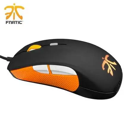 100%Original SteelSeries Gaming Mouse Rival Fnatic Edition USB Wired 6500DPI Optical Gaming Mice SteelSeries Mouse Free Shipping