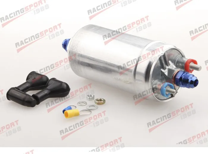 Высококачественный внешний топливный насос 044 для Bosch+ 10AN вход 8AN выходной адаптер синий