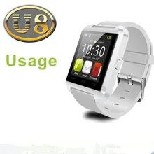 SmartWatch U8 Relogio Inteligente Bluetooth Padgene Bluetooth Smart Watch Phone Kamerad Andere Android Smartphones Schwarz reloj movil