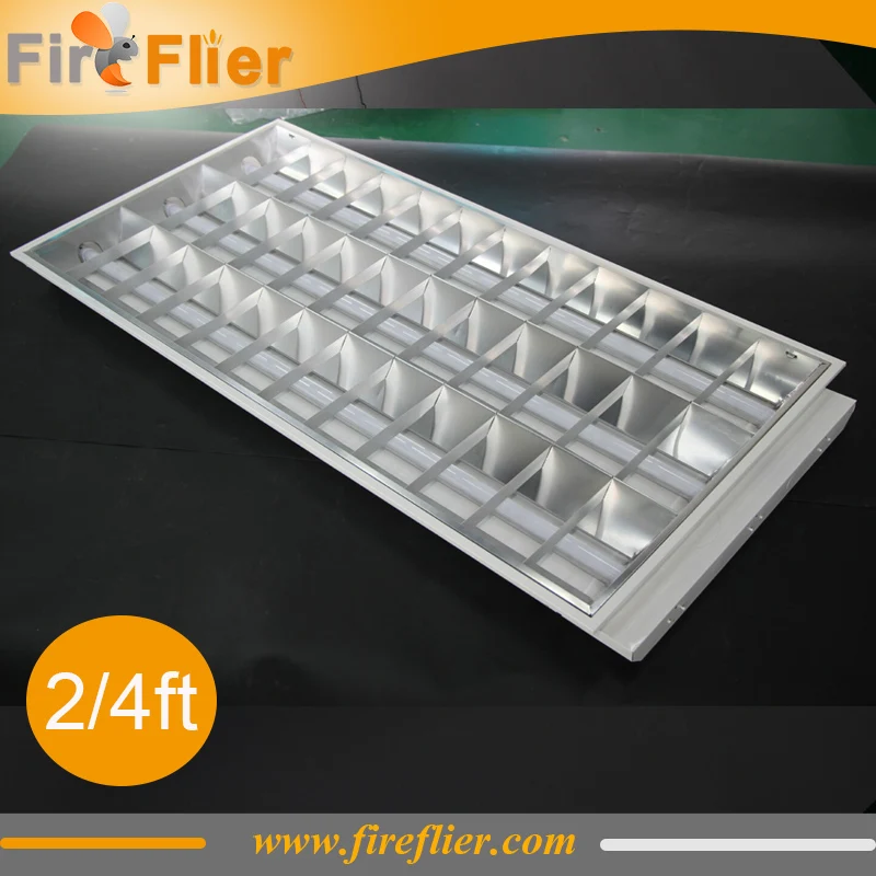 Решетчатая лампа 8 шт./лот ФЛУОРЕСЦЕНТНОЕ освещение облегающая решетку