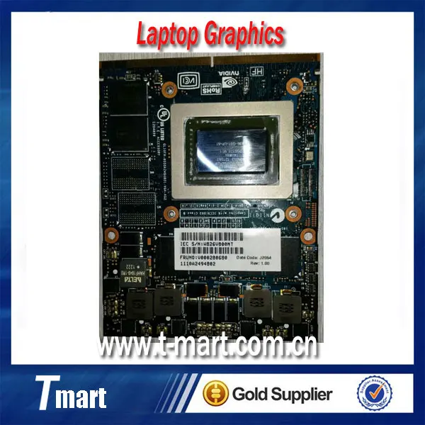  For TOSHIBA X875 X870 nVIDIA GTX 675M 2GB GDDR5 LAPTOP VIDEO CARD N13E-GS1-LP-A1 V000280680 fully test and free shipping 