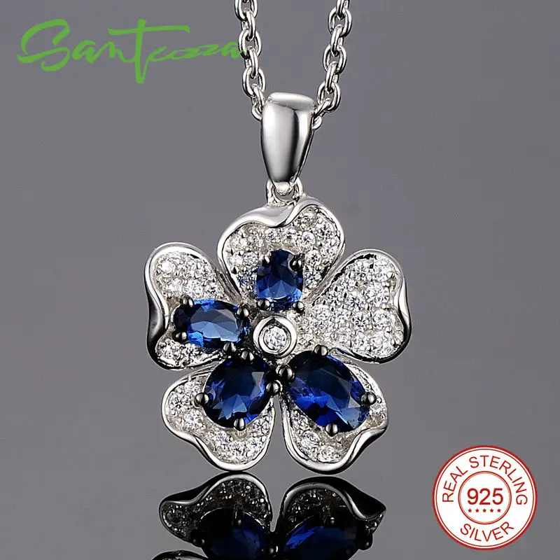 Silver Pendant P303513BLGZSK925-SV7