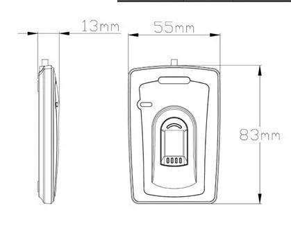 R101S USB биометрический сканер отпечатков пальцев считыватель отпечатков пальцев