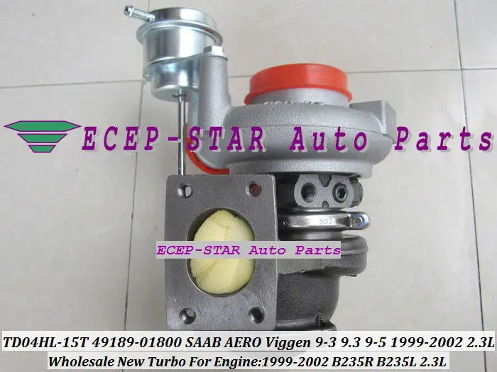 TD04HL-15T 49189-01800 49189-01830 TURBINE TURBO FIt For SAAB AERO Viggen 9-3 9.3 9-5 2.3L B235R B235L 1999-02 turbocharger (3)