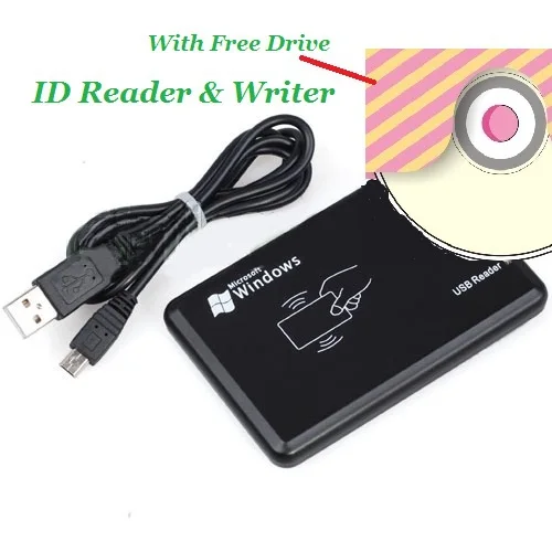 5 pccs USB 125 кГц RFID считыватель/идентификатор писателя карты копир дубликат копия и 10 шт. перезаписываемая метка корабль с номером дорожки