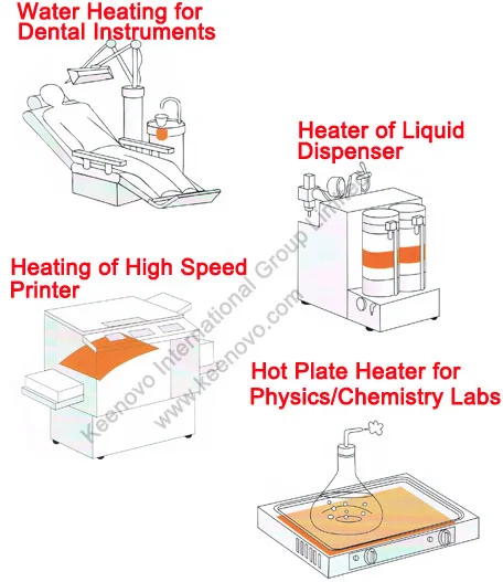 24 v 200 w Aquecedor KEENOVO Silicone