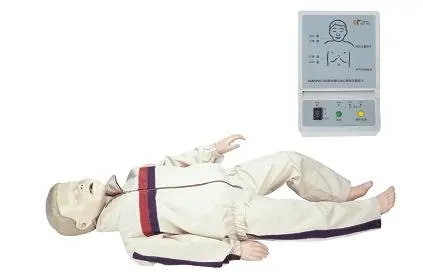 Новинка ребенка сердечно-легочной реанимации Trainng обучение на манекене модель оборудования AED с displaer