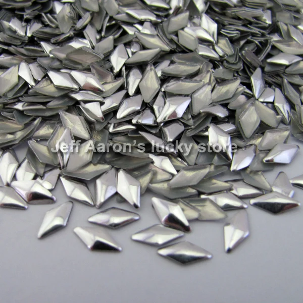 Золотые и серебряные дополнительные алмазные diy акриловые 3d металлические украшения для ногтей Стразы металлические заклепки для ногтей
