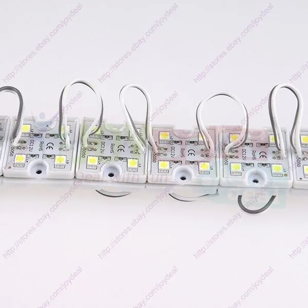 20 шт. Водонепроницаемый DC12V Супер Яркий Белый 3535 5050 4SMD СВЕТОДИОДНЫЙ Модуль Strings Канал Синг Письмо