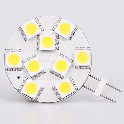 g4 led lamp 9pcs 12VDC warm white/white 150LM dimmable spot light