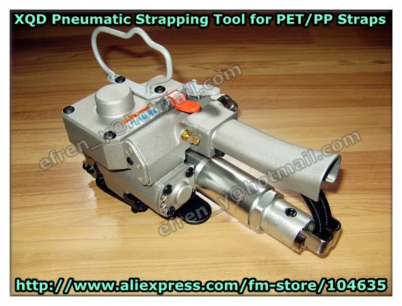 Гарантированный XQD-25 портативная Пневматика комбинированный ПЭТ пластиковый ручной инструмент для обвязывания упаковок для 19-25 мм поводок для животных