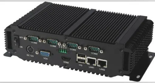 Прочный промышленный PCwith 4* USB и 4* COM(lbox-2550