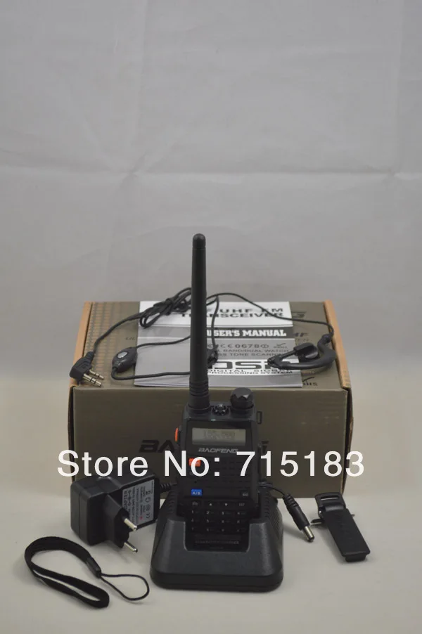 Baofeng UV-5RE двухдиапазонный УКВ и UHF 5 Вт/1 Вт 128CH иди и болтай Walkie talkie Радио Baofeng UV5RE двухстороннее радио+ Бесплатные наушники Безразмерные;