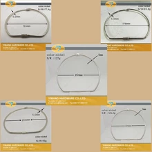 Производитель прямых продаж Aliexpress хорошо высокого качества покрытие никелем висит кольцо D-брелок в форме карты связующего кольцо