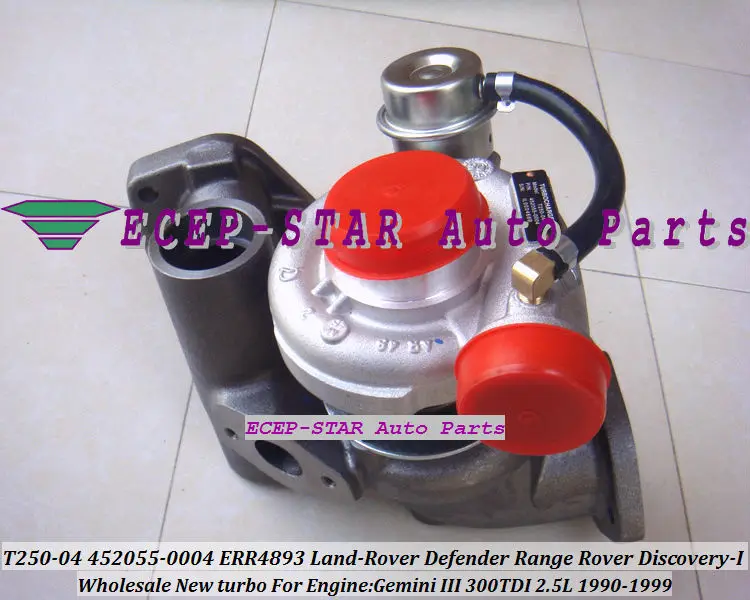 Турбо картридж CHRA T250-04 452055 452055-5004S ERR4893 для Land-Rover Discovery для Range Rover Gemini 3 300TDI 2.5L