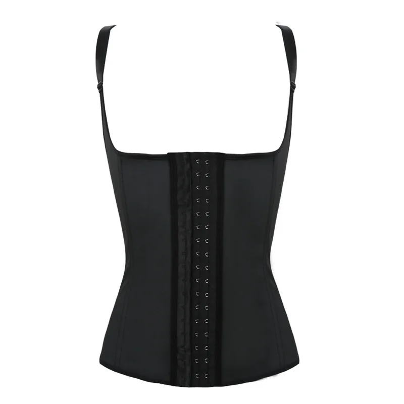 Высокое качество латексный тренажер для талии стальной корсет с косточками 3