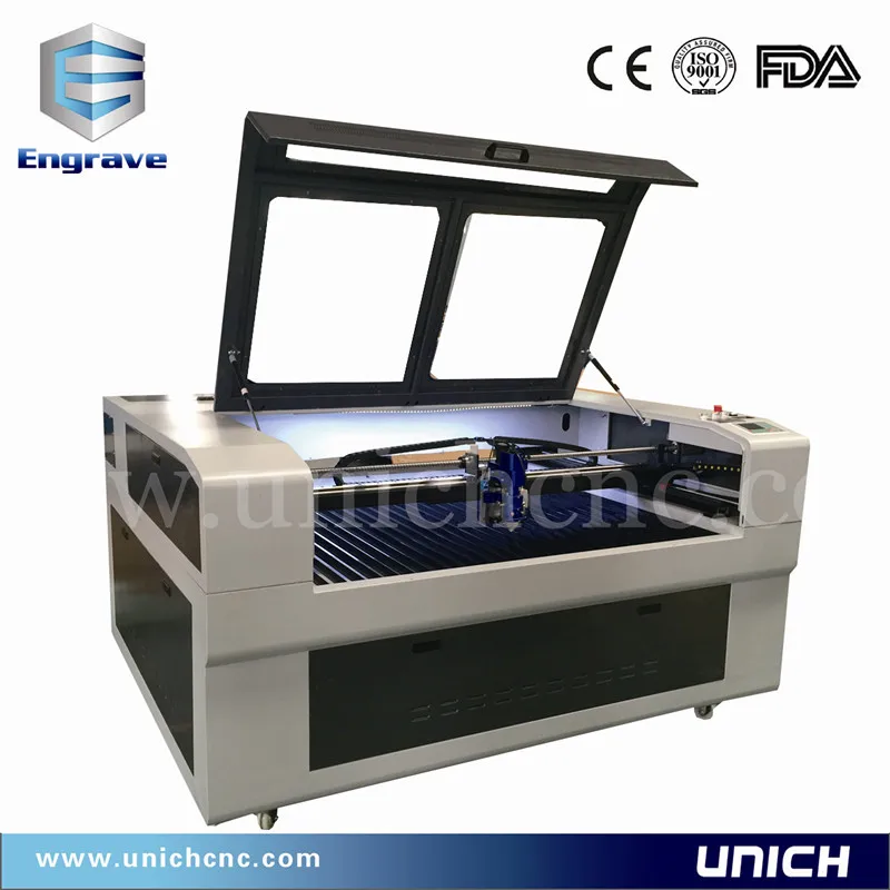 Unichcnc известный сильнее лазерной резки металла lxj1390-h/desktop лазерный гравер |