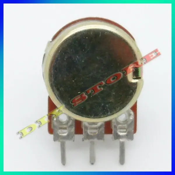 50pcs 15mm WH148 1k,2k,5k,10k,20k,50k,100k,250k,500k(Optional) Ohm Liner Taper Potentiometer Pot Rotary New-10000003