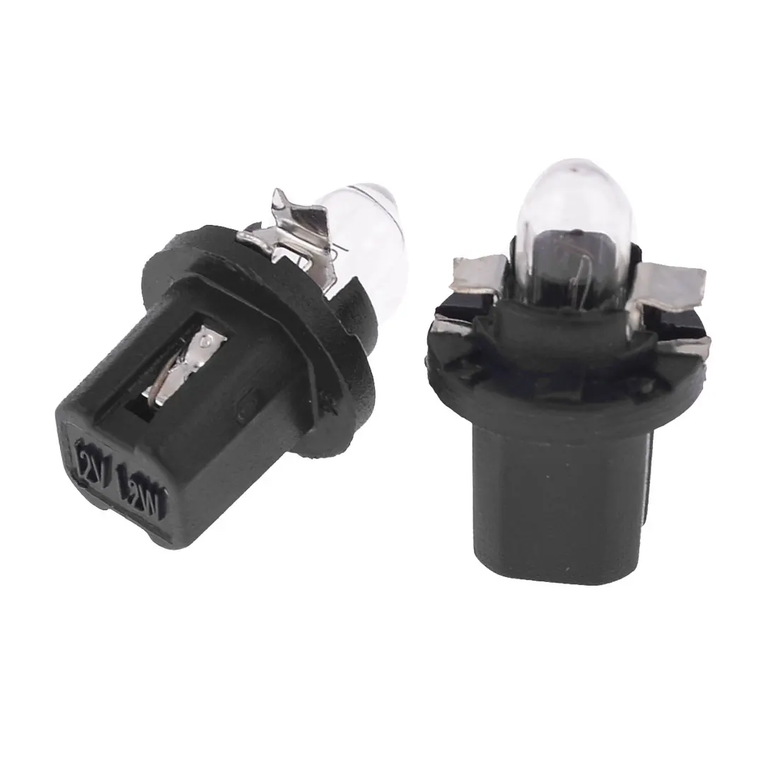 UXCELL 2 Pieces 12V 1.2W Car T5 Warm White Led Stop Brake Signal Lights