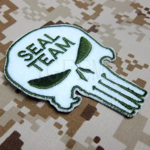 Зеленый NSWDG DEVGRU команда котиков 6 черепов МССБ вышивка патч значки B2871