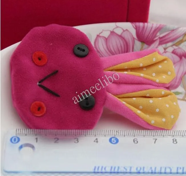 Разноцветные Diy Детские аксессуары для волос мультфильм кролик подарок одежда украшения материал