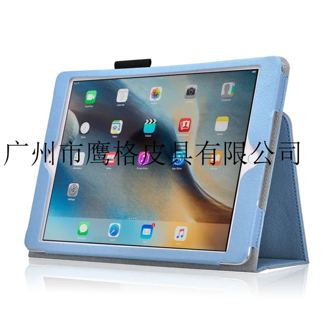 Gligle 200 шт/партия стиль Стенд чехол для Apple iPad Air 2 сна Смарт планшет кожаный чехол - Цвет: sky blue