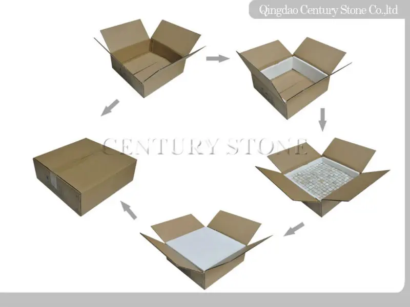 Mosaic tile packing