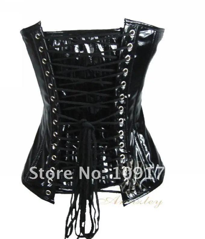 black leather overbust corset back.jpg