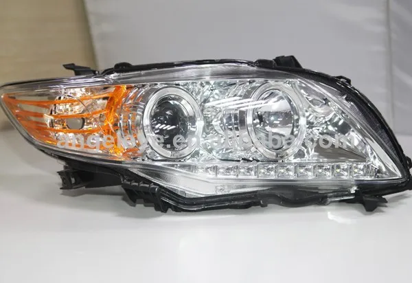 Для Toyota Corolla Altis LED Фонарь налобный 2008-2010 год Chrome дом белый светодиод