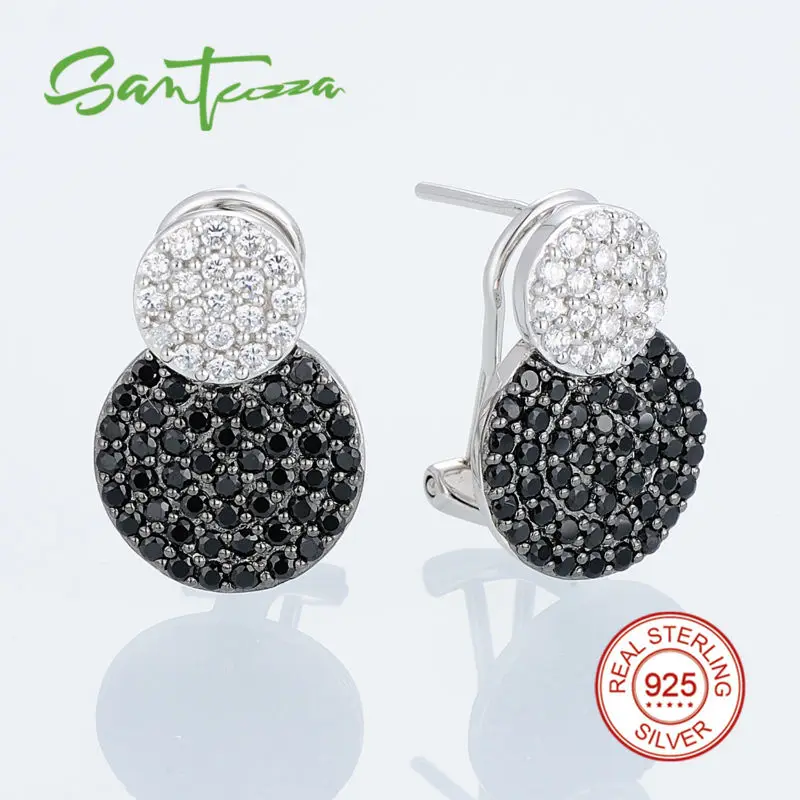 Silver EarringsE301439BSNZSL925-SV1-W