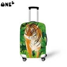 ONE2 amazing design fashion travel luggage cover animal pattern good quality 22,24,26 inch for suitcase girls