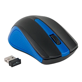 Мышь оптическая Oklick 485MW, USB, черный - Цвет: Синий