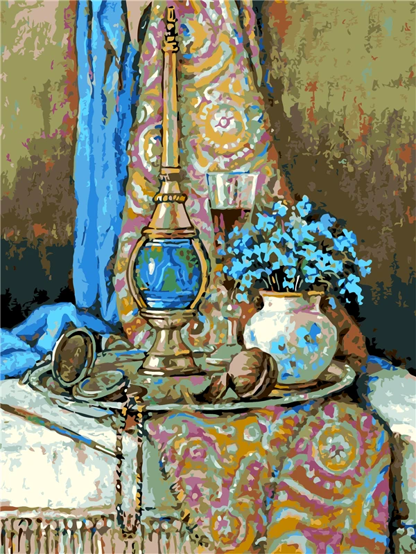 Безрамные Картины картина по номерам ручная роспись Картина маслом абстрактная