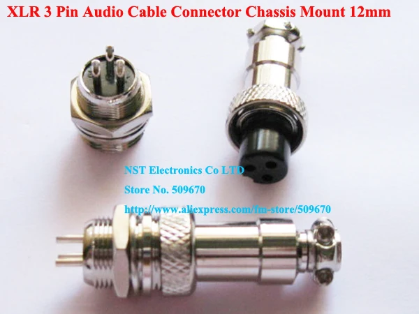 XLR 3 Pin 12mm Audio Cable Connector Chassis Mount-2.jpg