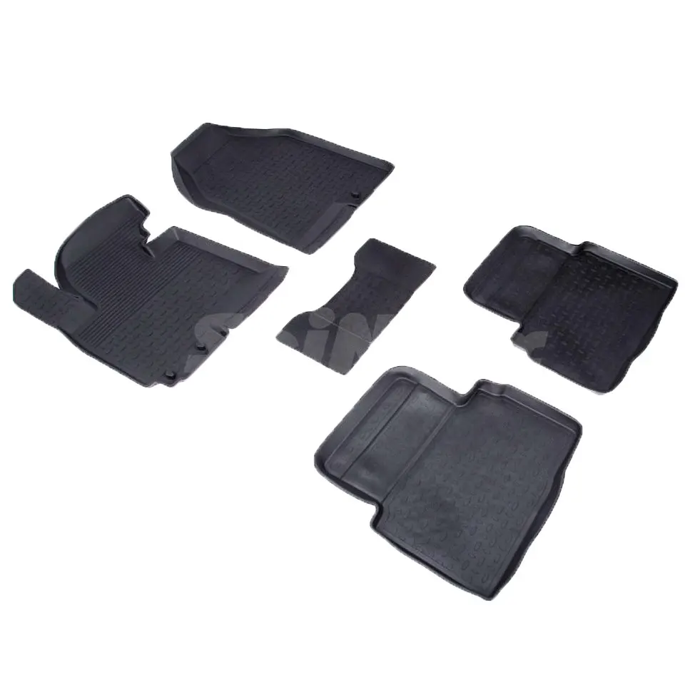 Rubber floor mats for Kia Sportage III 2010 2011 2012 2013 2014 2015