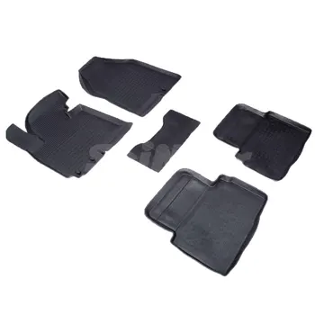 

Rubber floor mats for Kia Sportage III 2010 2011 2012 2013 2014 2015 Seintex 71745