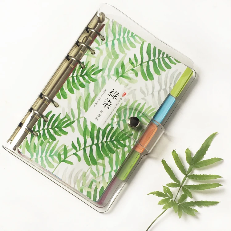 Transparent Planner A5 A6 A7, Clear Planner Organizer Jacket Cover 45