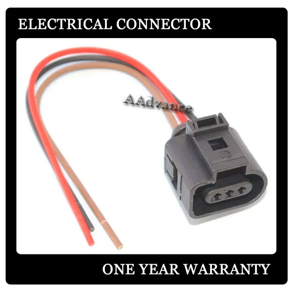 3 Pin Connector Pigtail Wiring Plug For Camshaft Cam Sensor 1J0 973 703