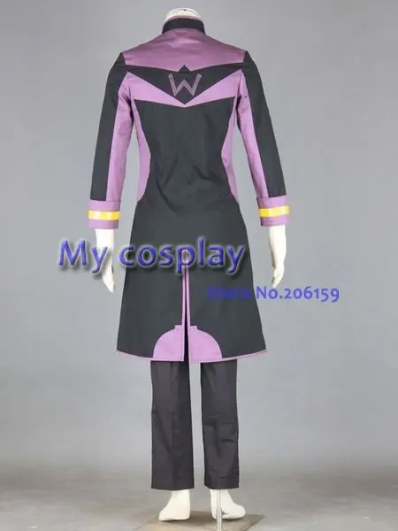Аниме Vocaloid Косплэй Taito костюм для Для Мужчин's Косплэй пальто синий Taito плащ для Хэллоуина платье высокого качества