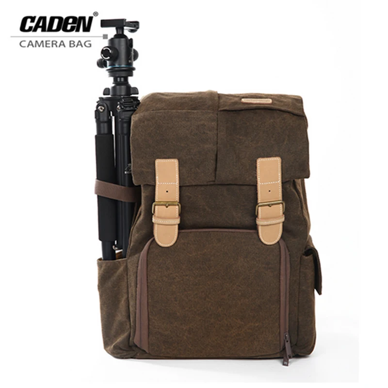 CADeN N5 Camera Backpack Video DSLR SLR Case Canvas Multi functional