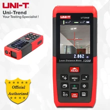 UNI-T UT396A/UT396B цветной лазерный дальномер; 80 м/120 м камера Инфракрасный измерительный прибор/Электронные весы USB онлайн